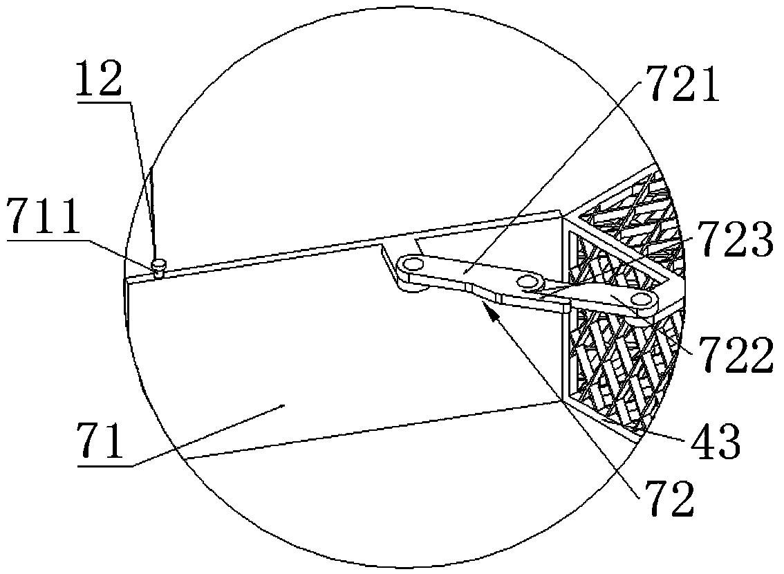 Offshore oil recycling device and use method thereof