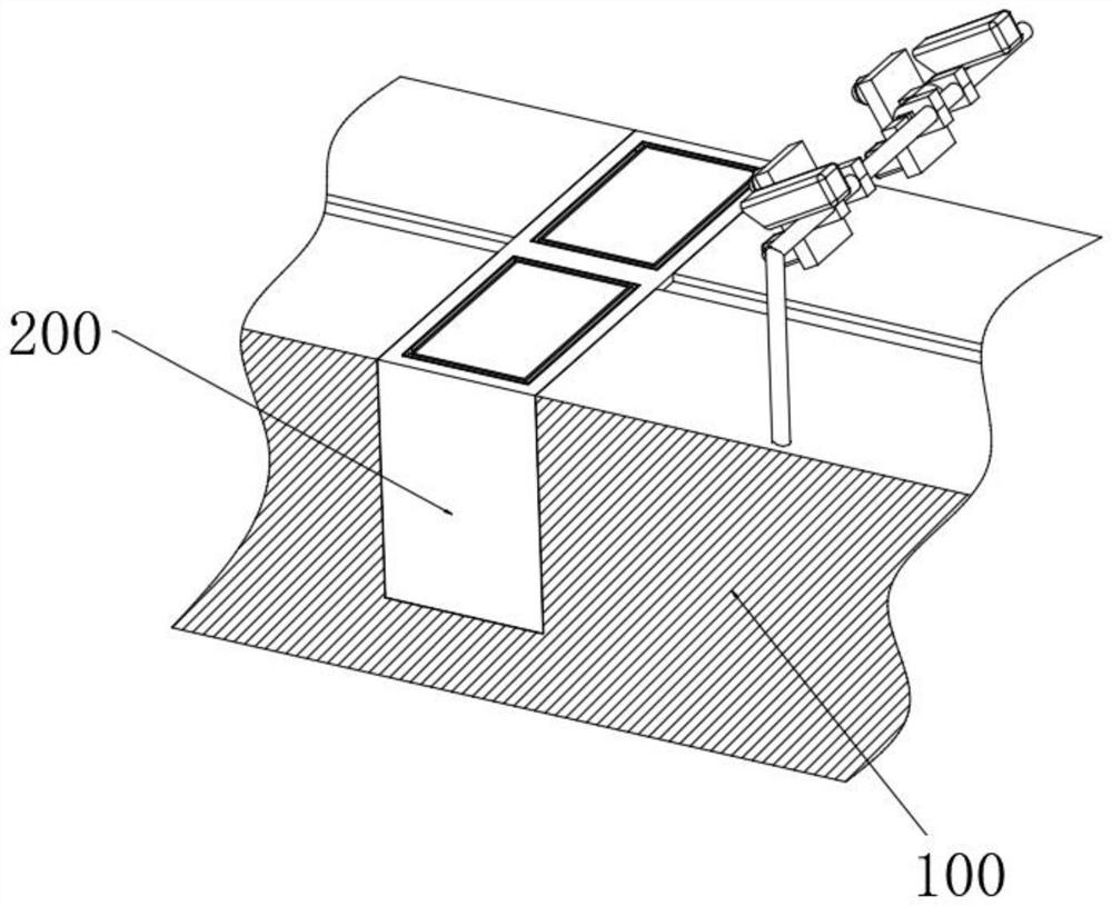 Service area traffic flow prediction system