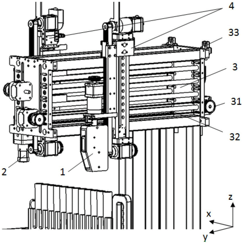 Device and method for automatically scanning test tube bar code