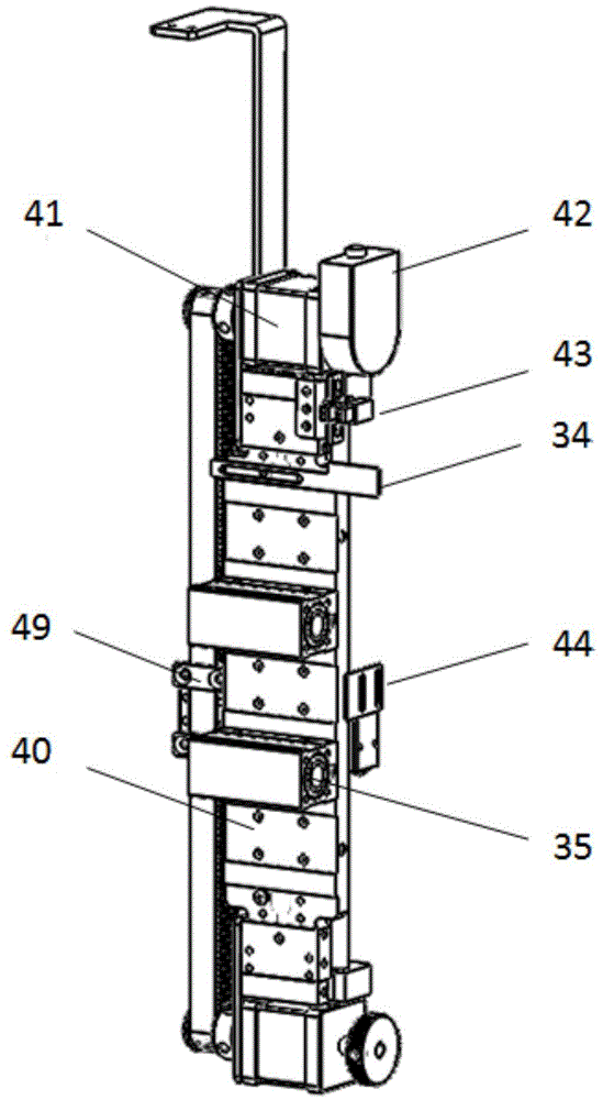 Device and method for automatically scanning test tube bar code