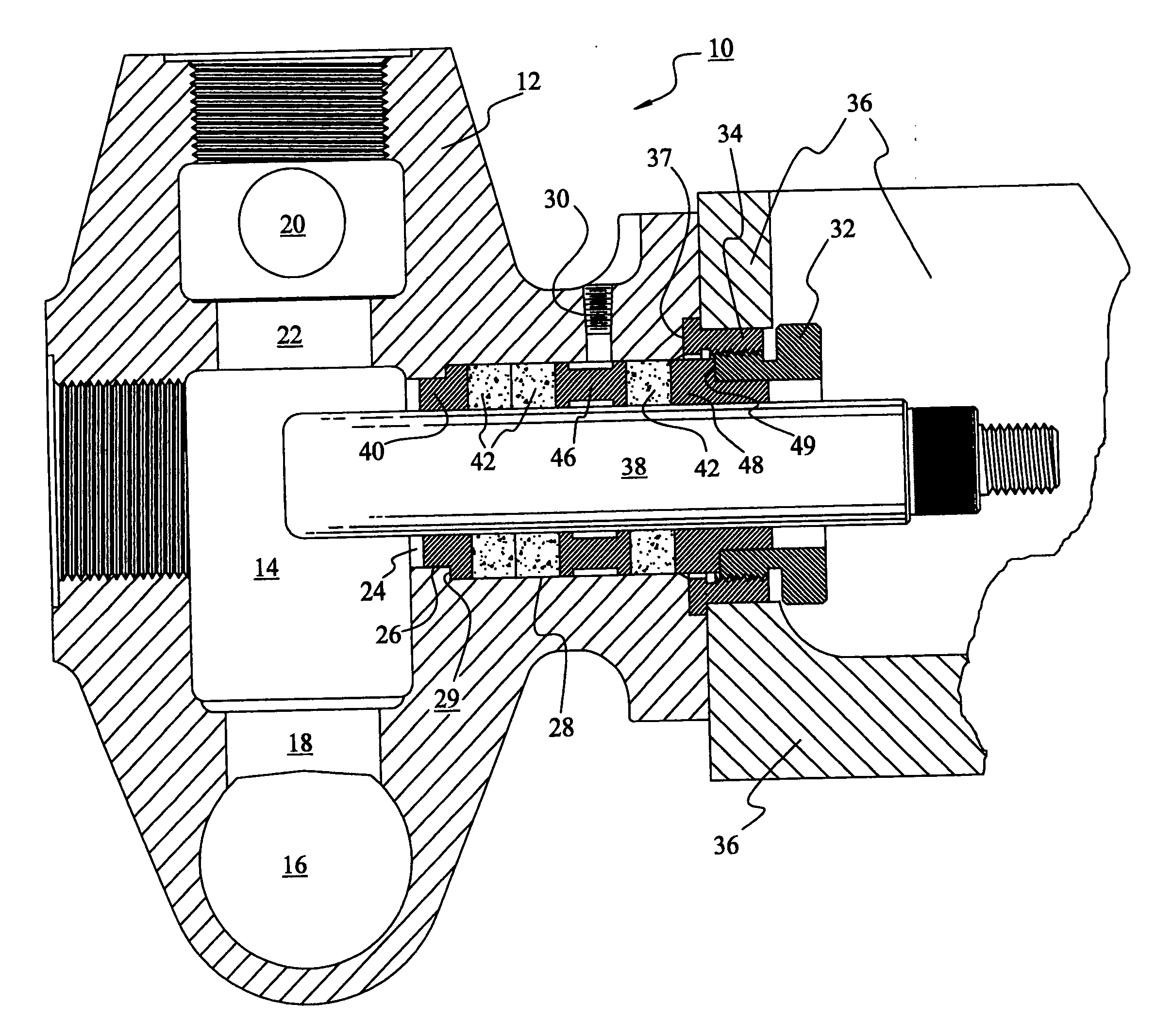 Packing cartridges and pressure-dampening elements for plunger-type pumps