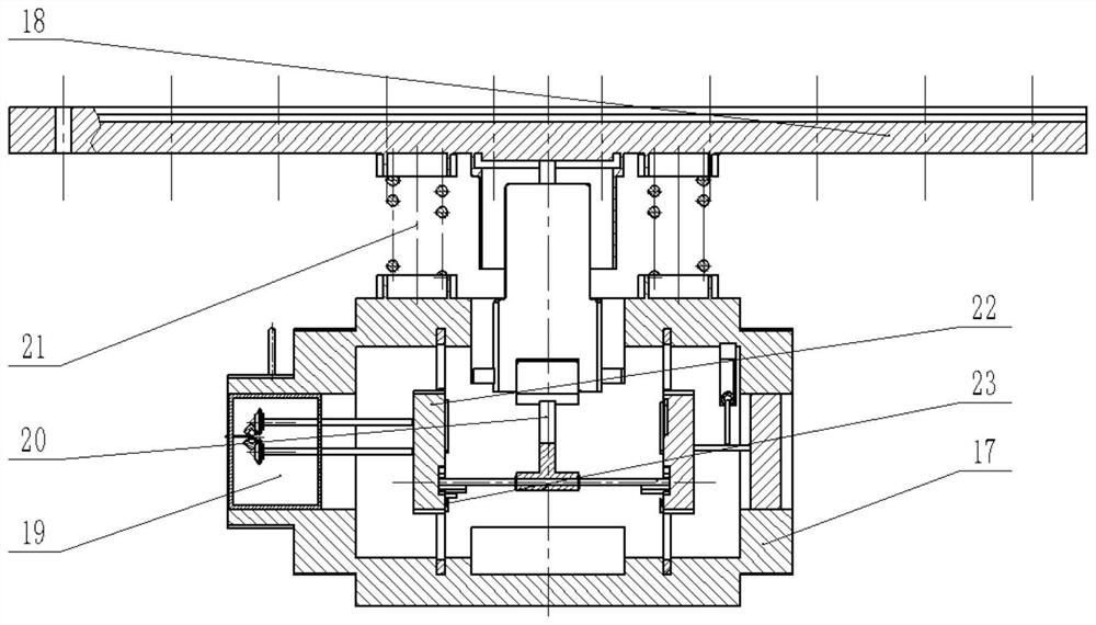 Apparatus and method for testing mechanical properties of fiber-reinforced composite materials during degradation