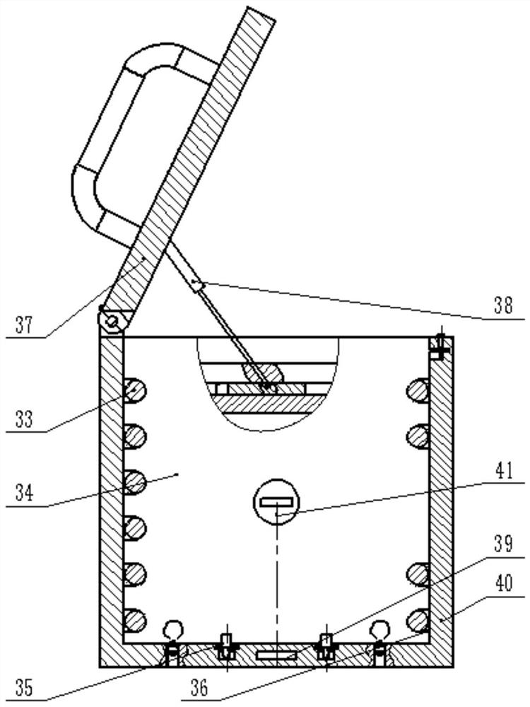 Apparatus and method for testing mechanical properties of fiber-reinforced composite materials during degradation