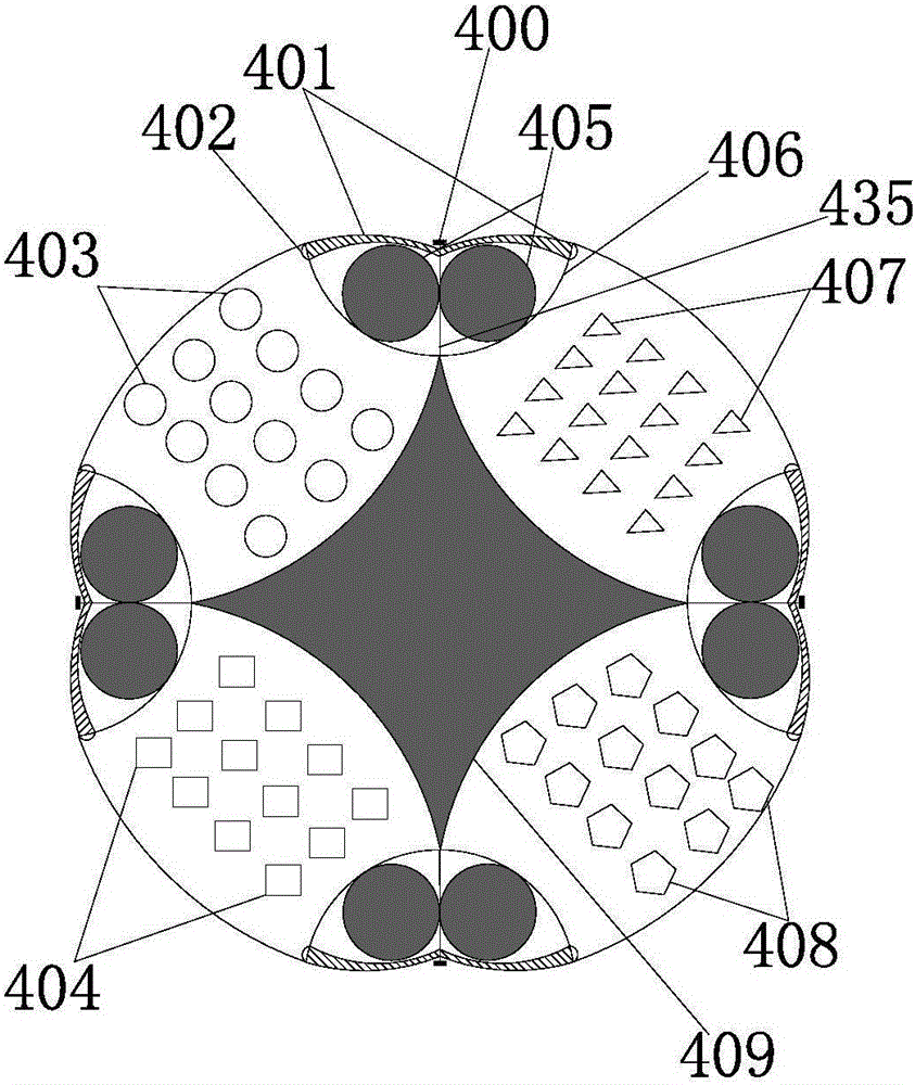 Distributed sensing optical fiber acoustic emission control device and method for perceiving structural performance degradation