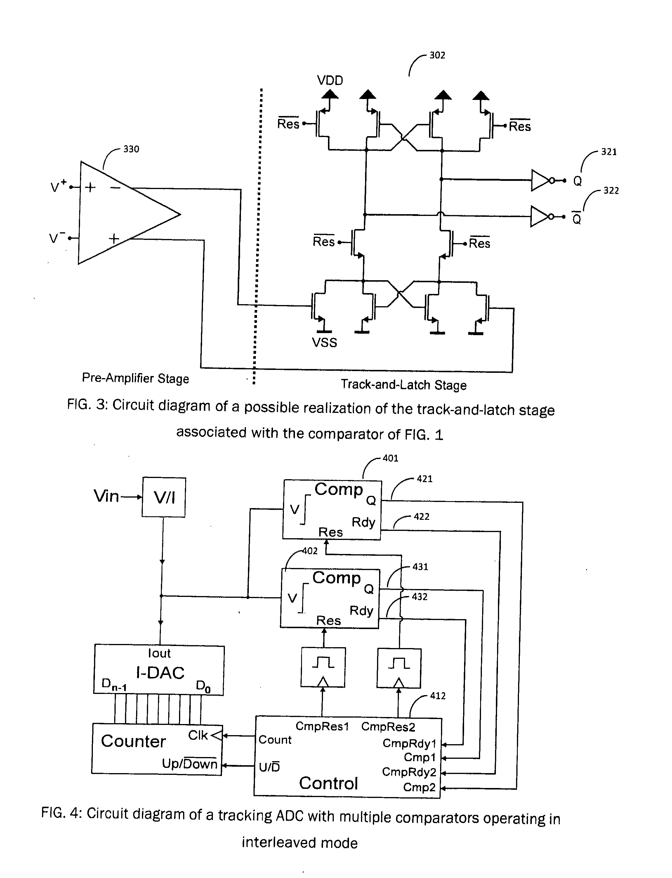 Tracking analog-to-digital converter (ADC) with a self-controlled variable clock