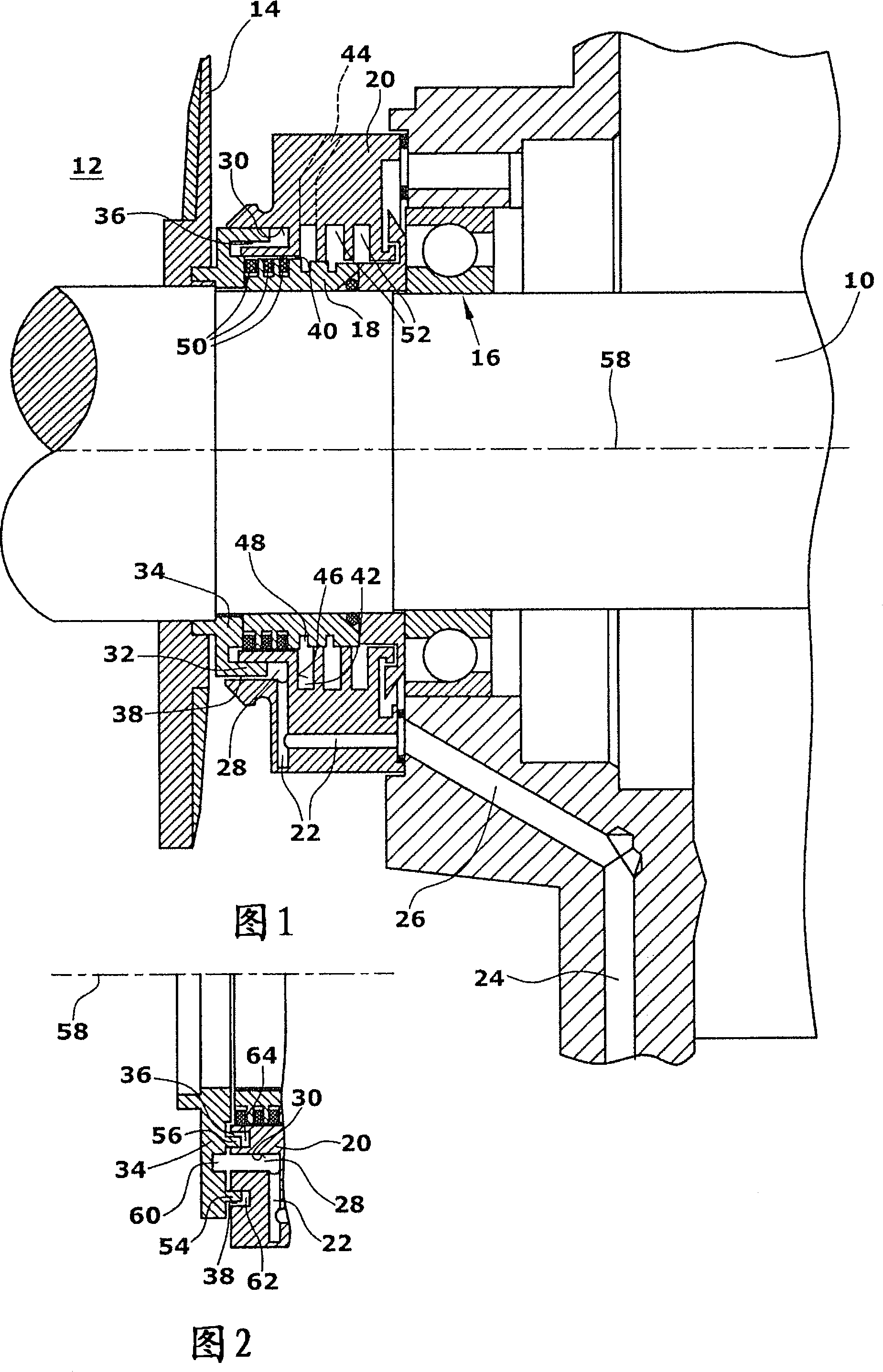 Shaft sealing