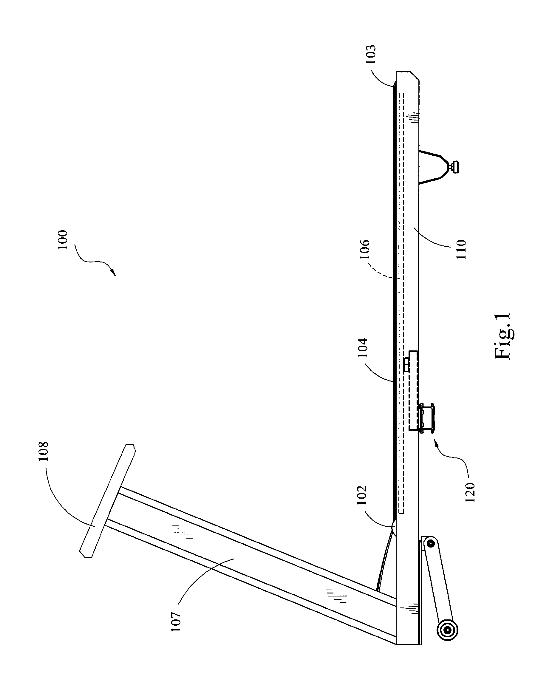 Treadmill with cushion assembly