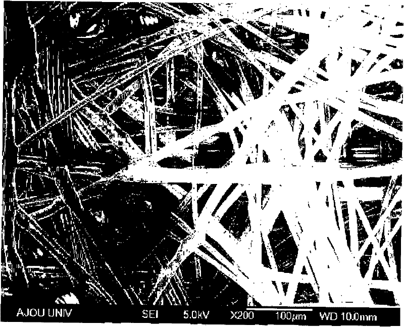 Forward osmosis membrane having high flux for removing salt from sea water and manufacturing method threrof