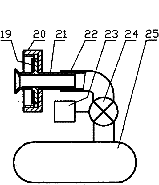 Particle filtering and regenerating device