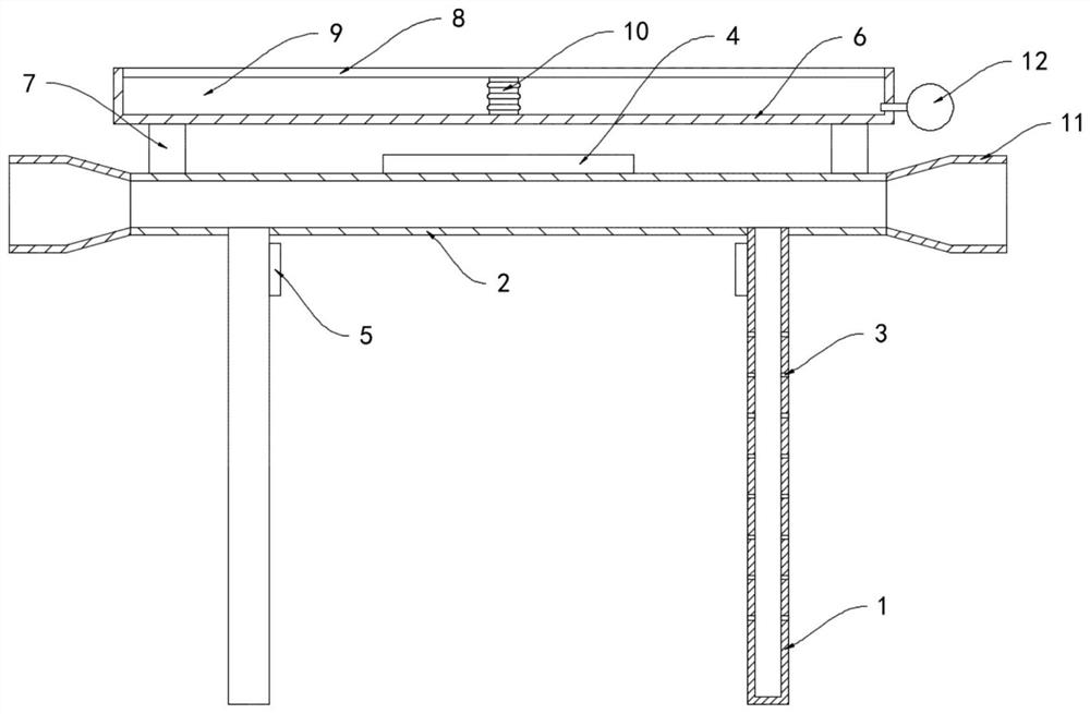 Vine plant shed frame for ecological corridor construction