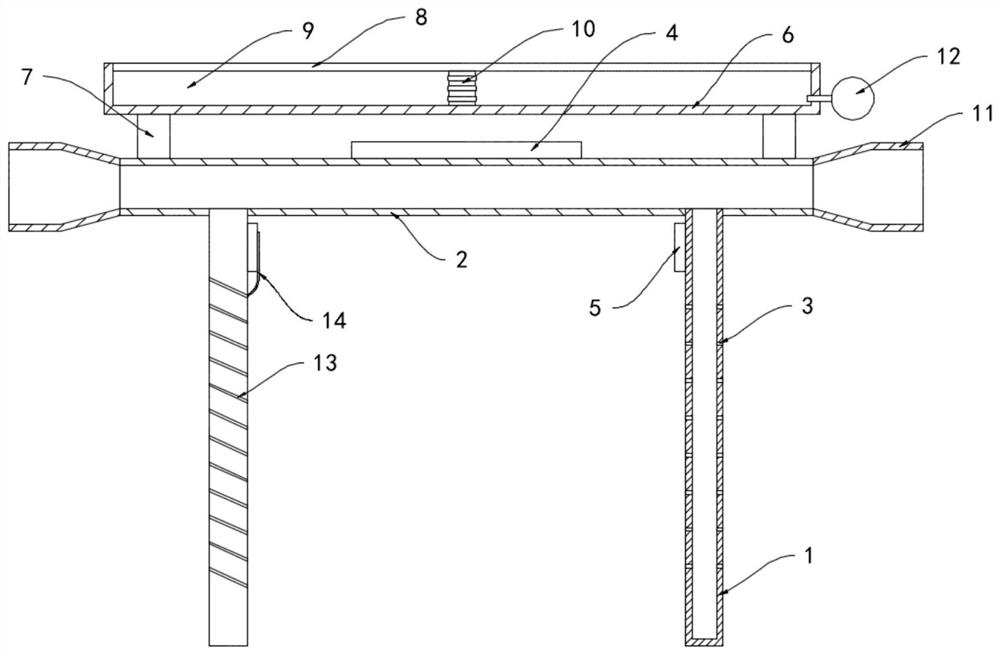 Vine plant shed frame for ecological corridor construction