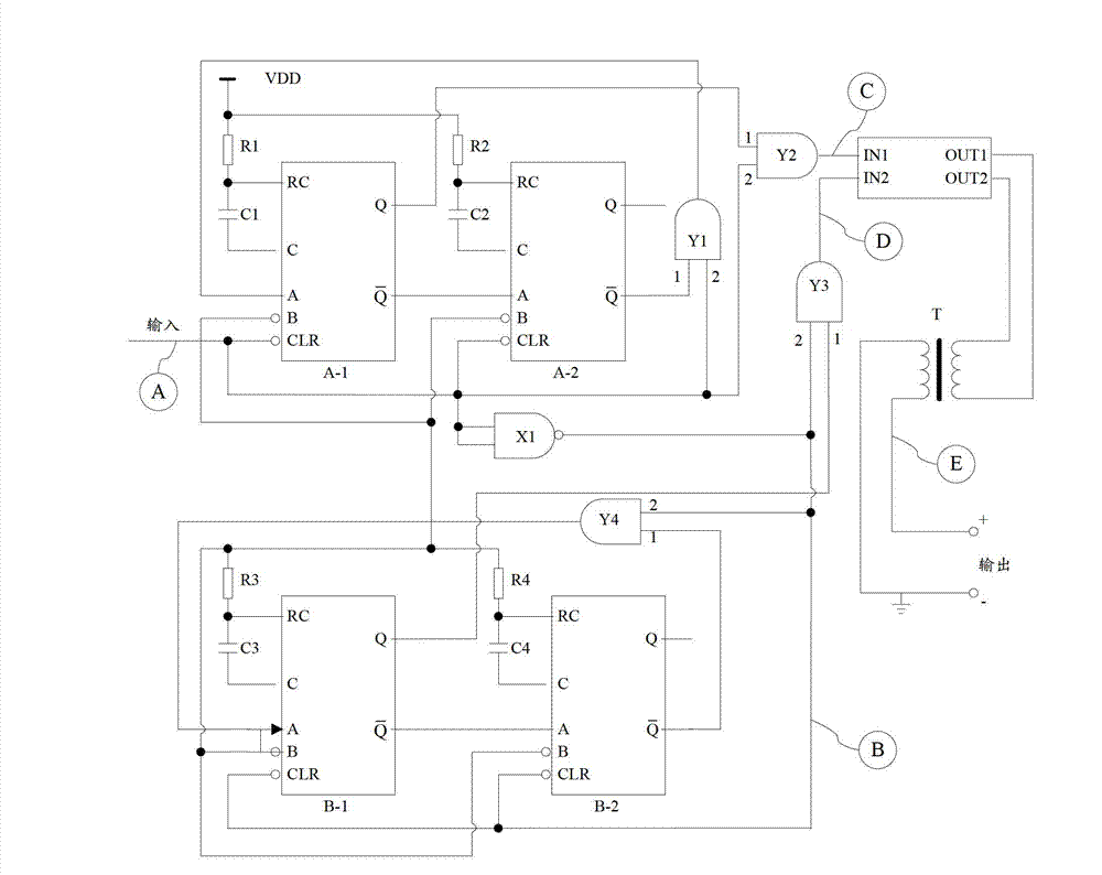 Pulse signal transmission method