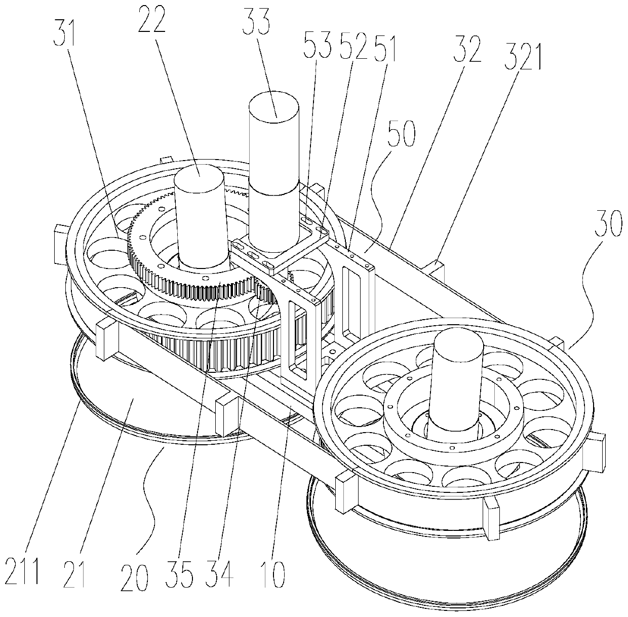 Concrete corner trowelling device