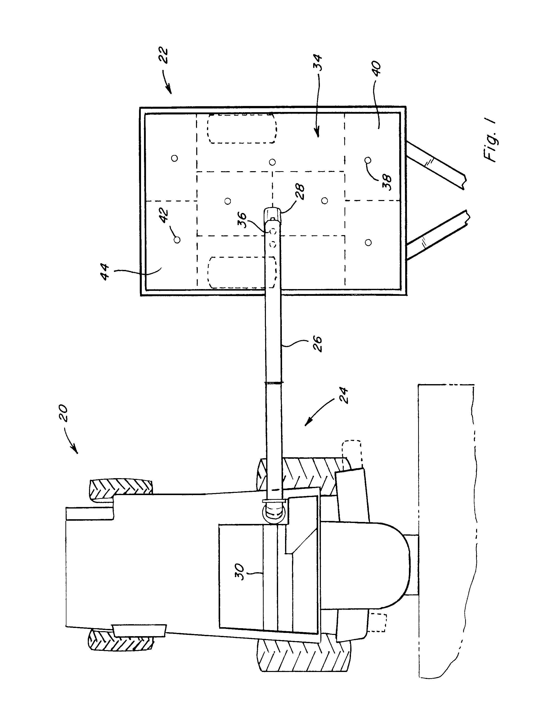 Automatic grain transfer control system based on real time modeling of a fill level profile for regions of the receiving container