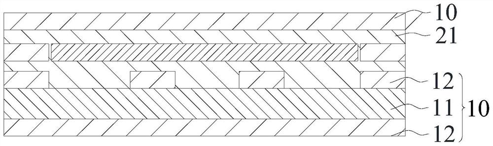 Manufacturing method of embedded magnetic circuit board and electronic component