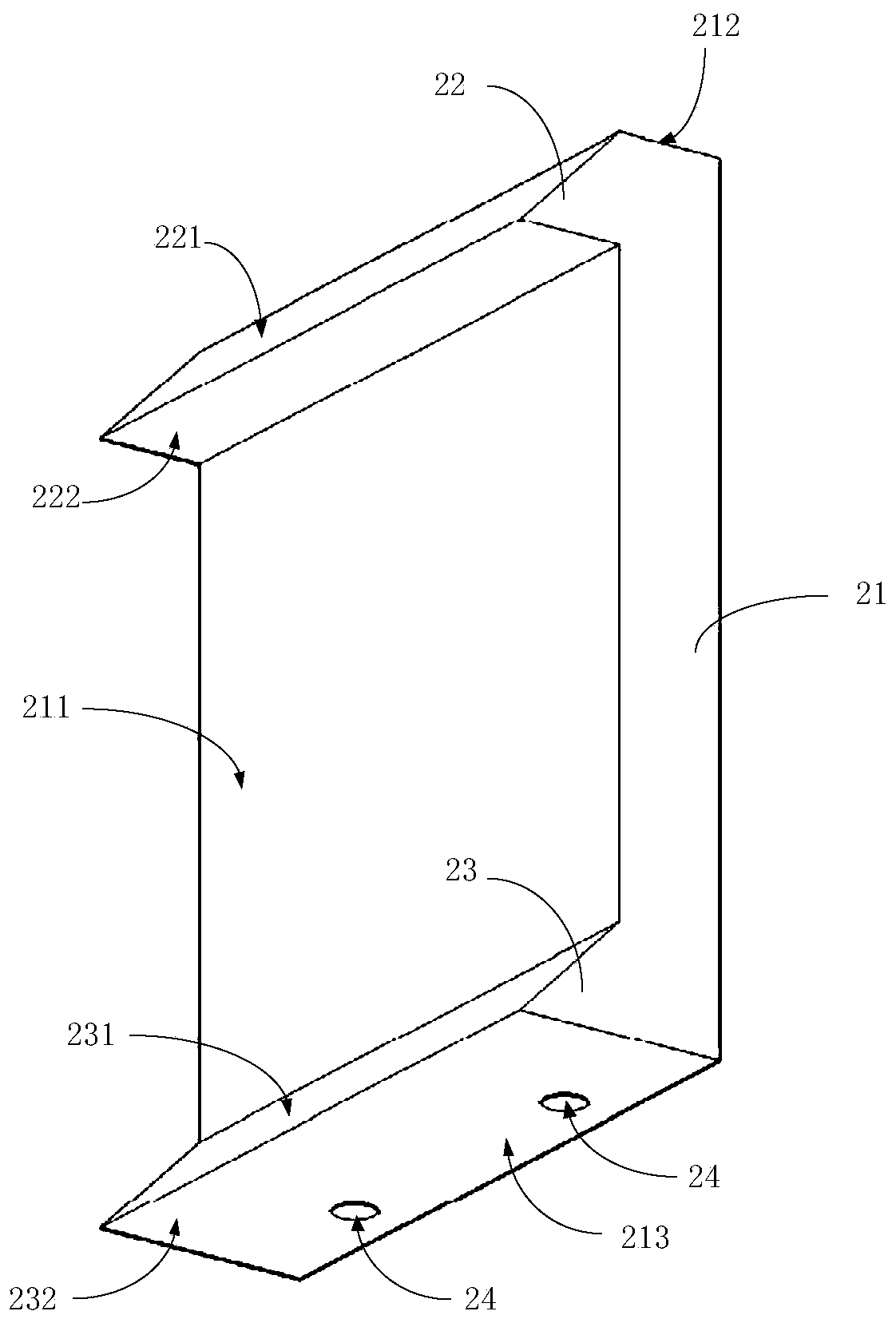 Roadbed slope protection device and railroad bed