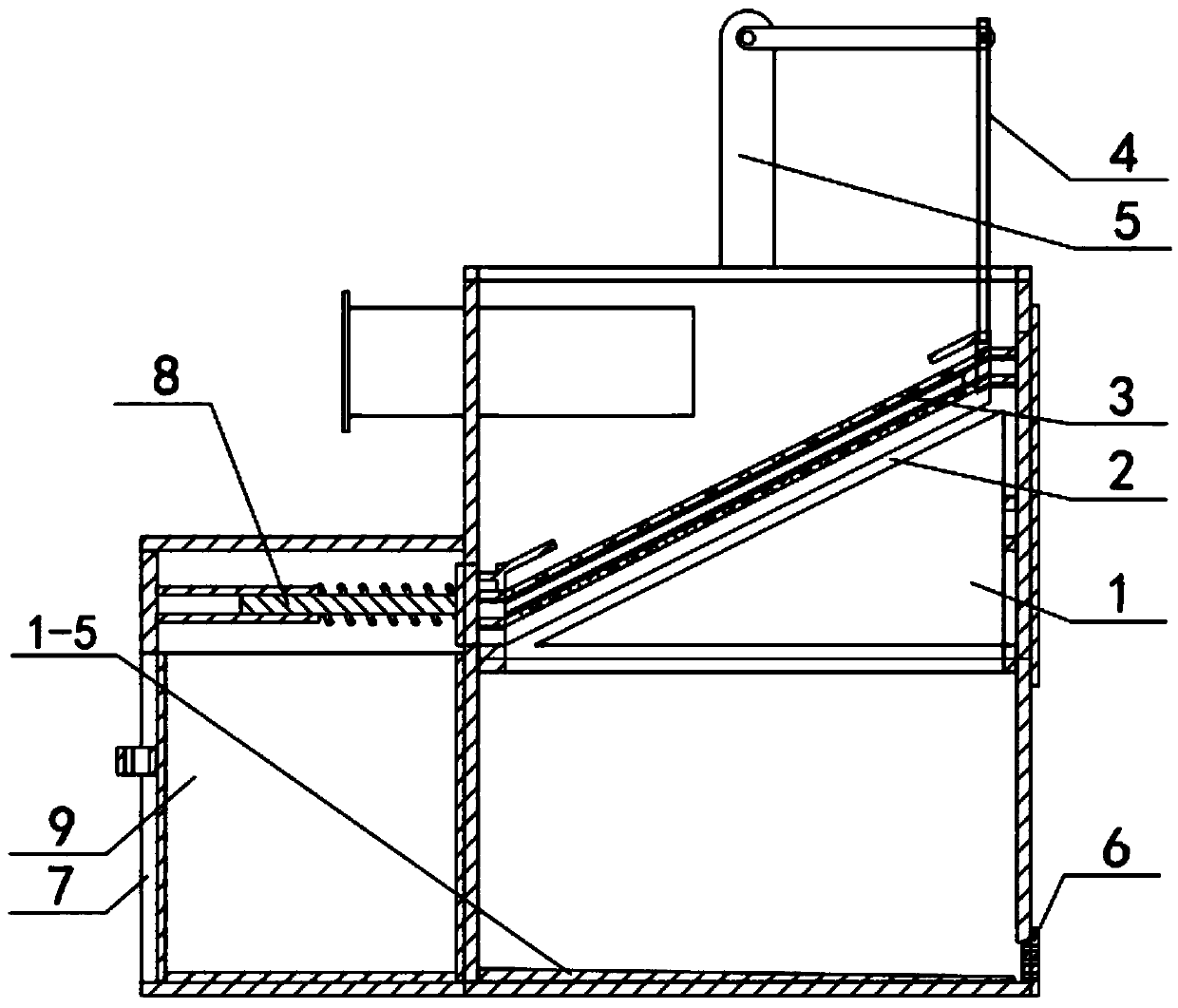 Sewage purification disposal device