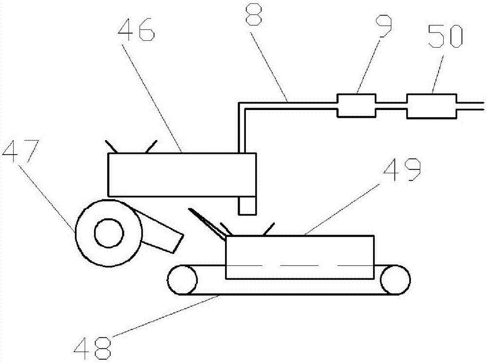 Soil remediation system and method based on heterotopic thermal desorption