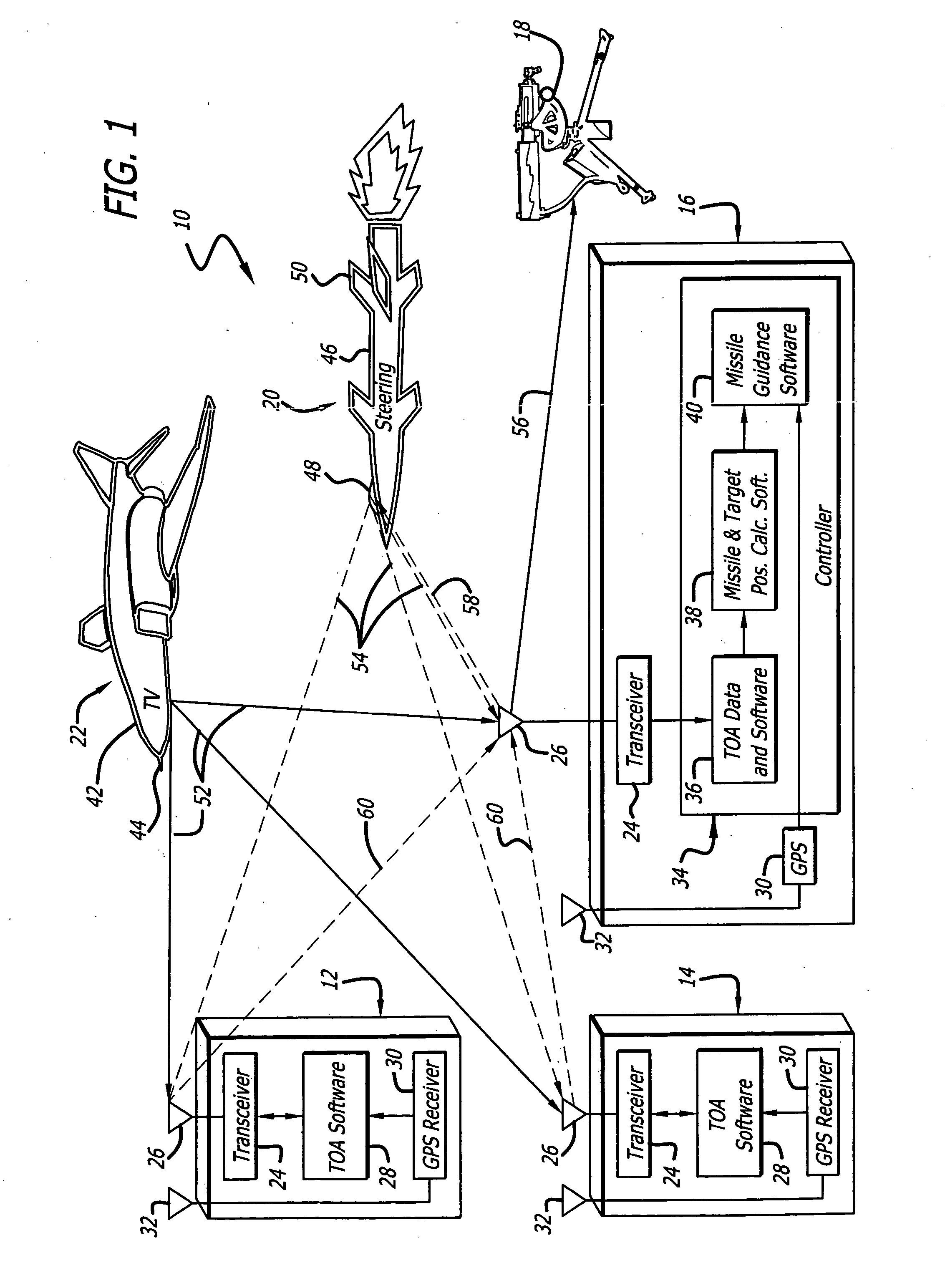 System and method for locating a target and guiding a vehicle toward the target