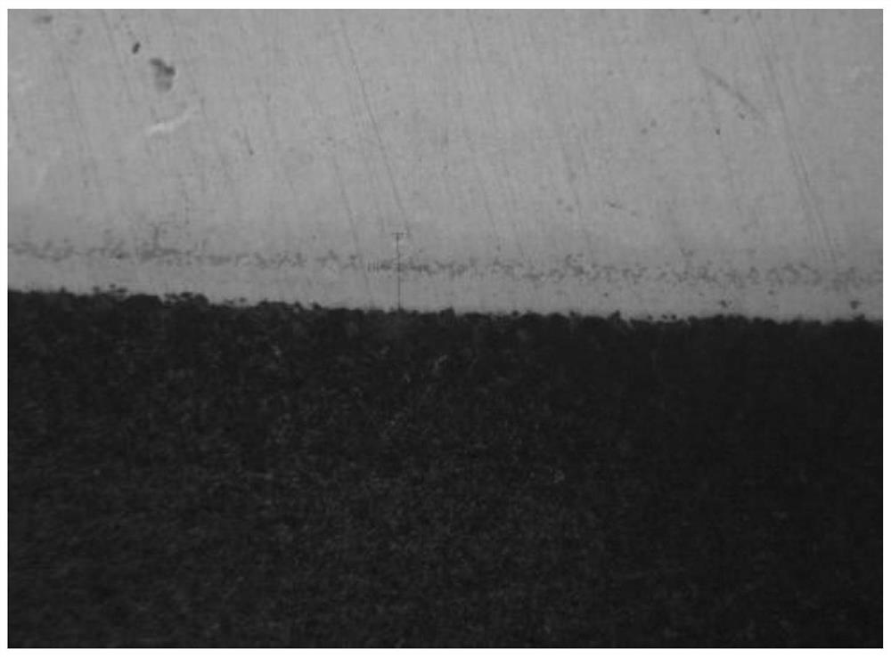 A preparation method for intermediate transition layer applied in vacuum diffusion welding