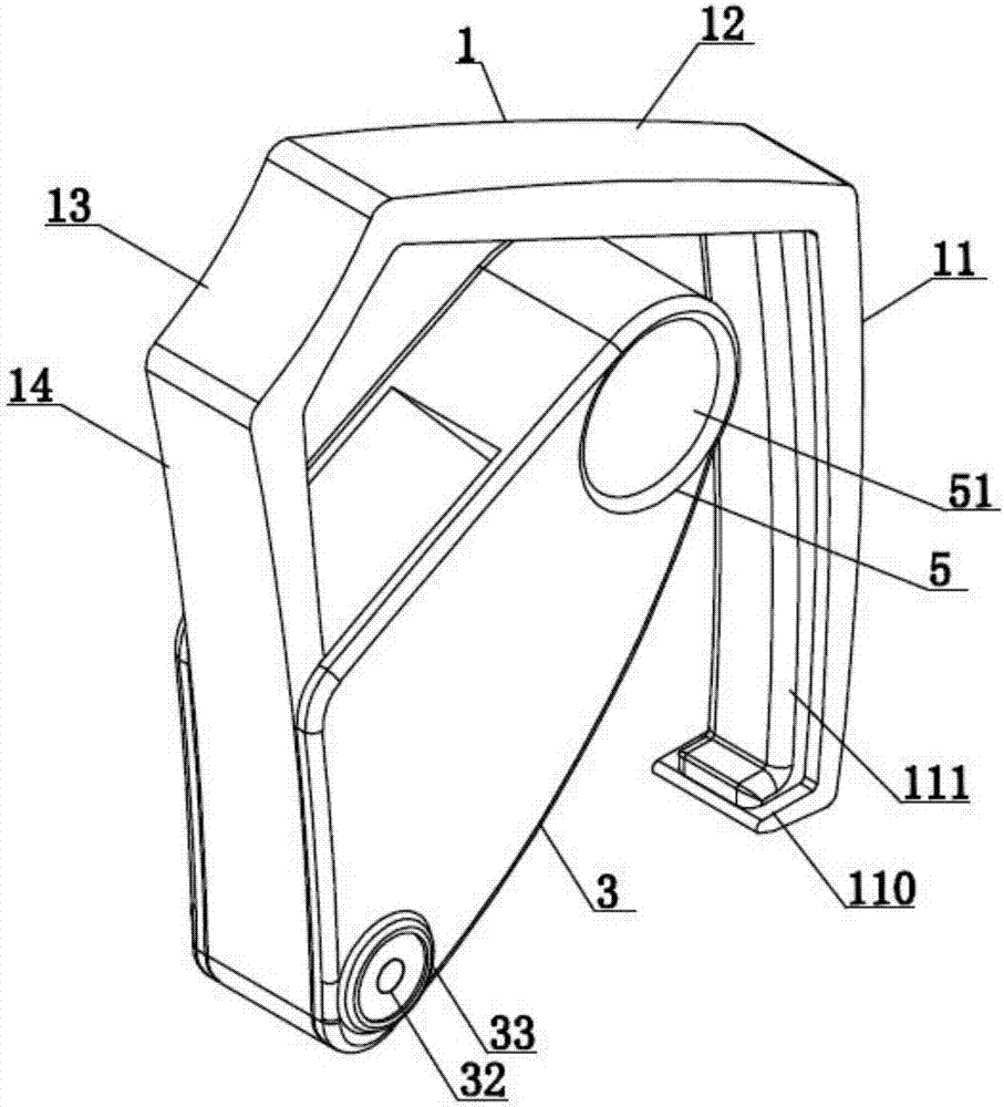 Spring-hidden integrated capo