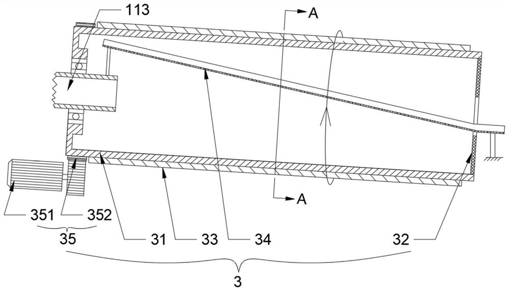 A water powder separation device for producing cobalt powder