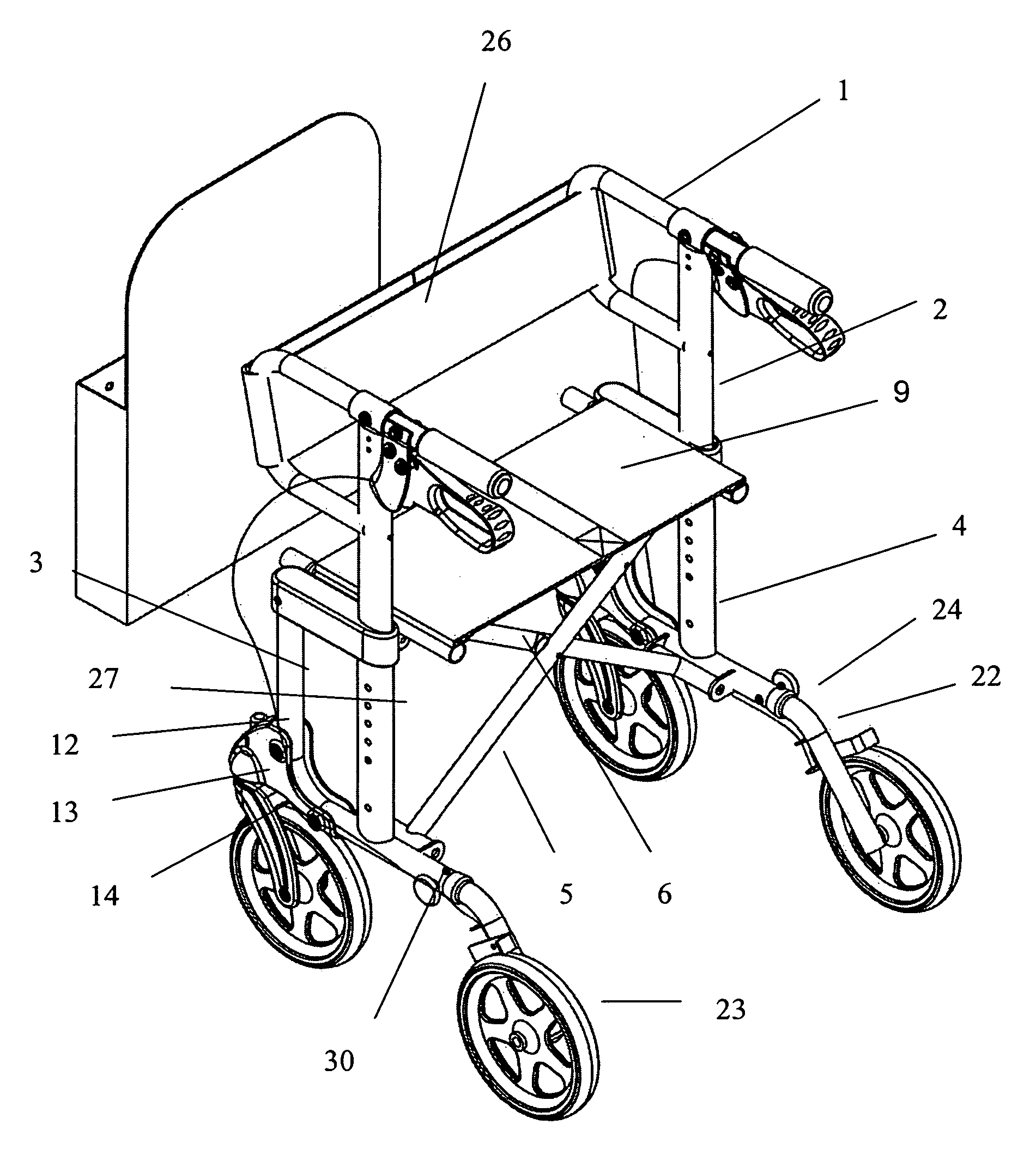 Magic rollator