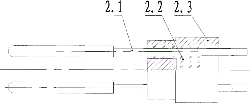 Insensitive electric igniter for nuclear blast valve