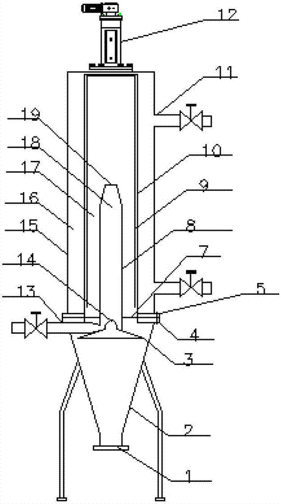 Cyclone separation filter