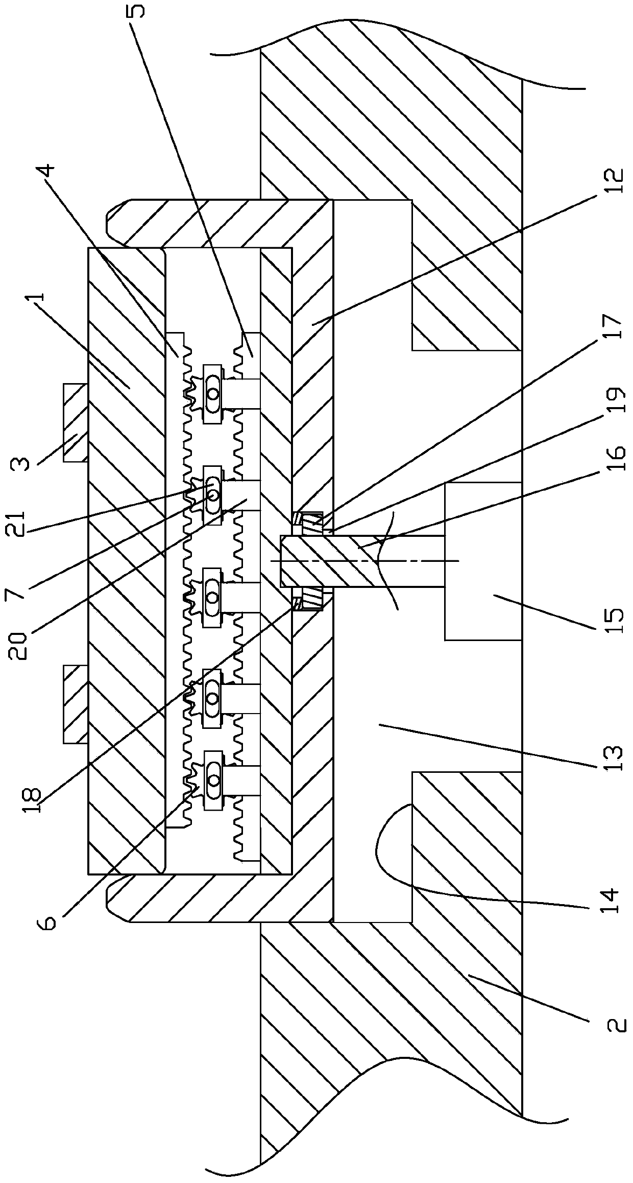 A safety protection mechanism for the driver when the vehicle brakes suddenly