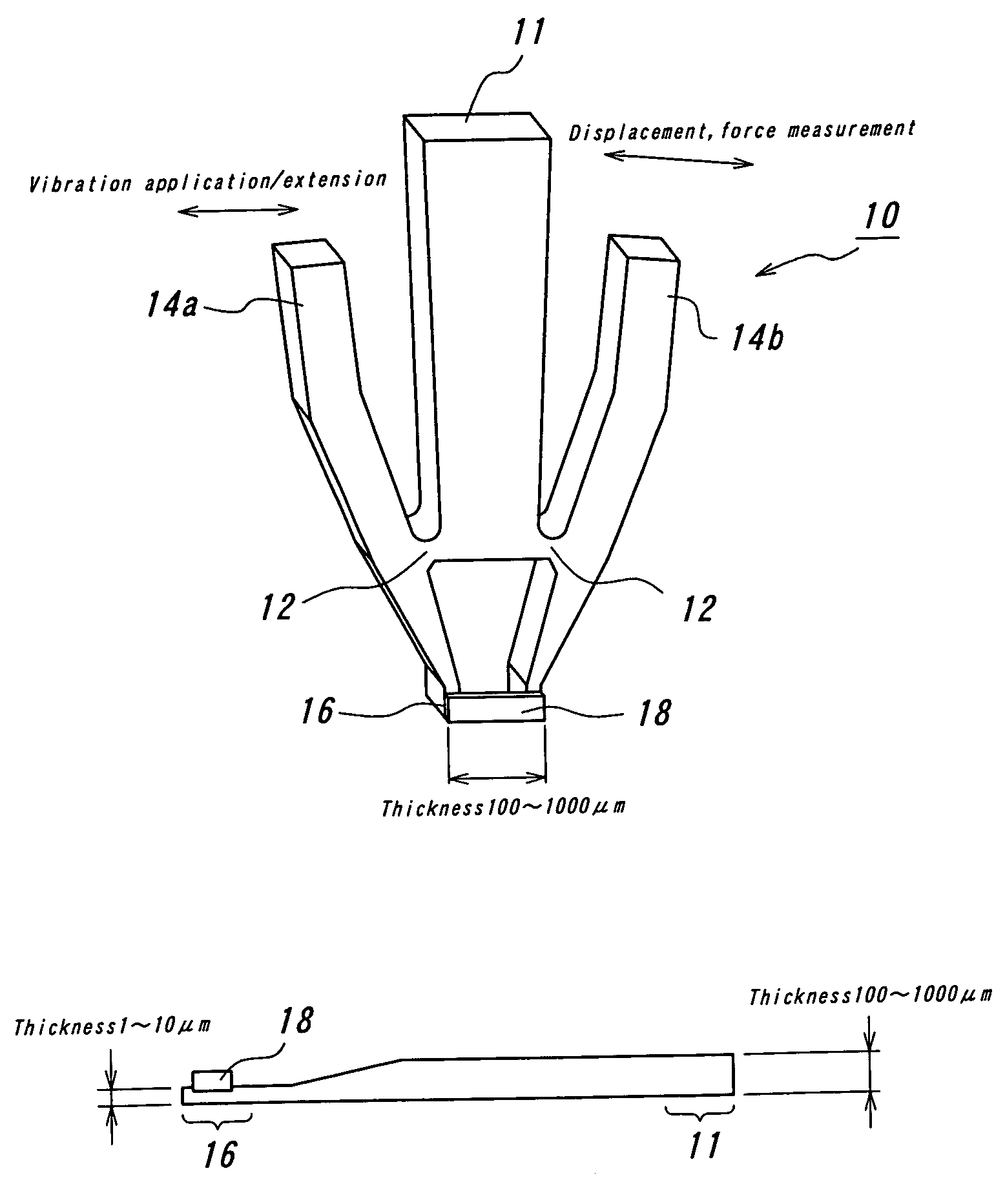 Mechanochemical sensor