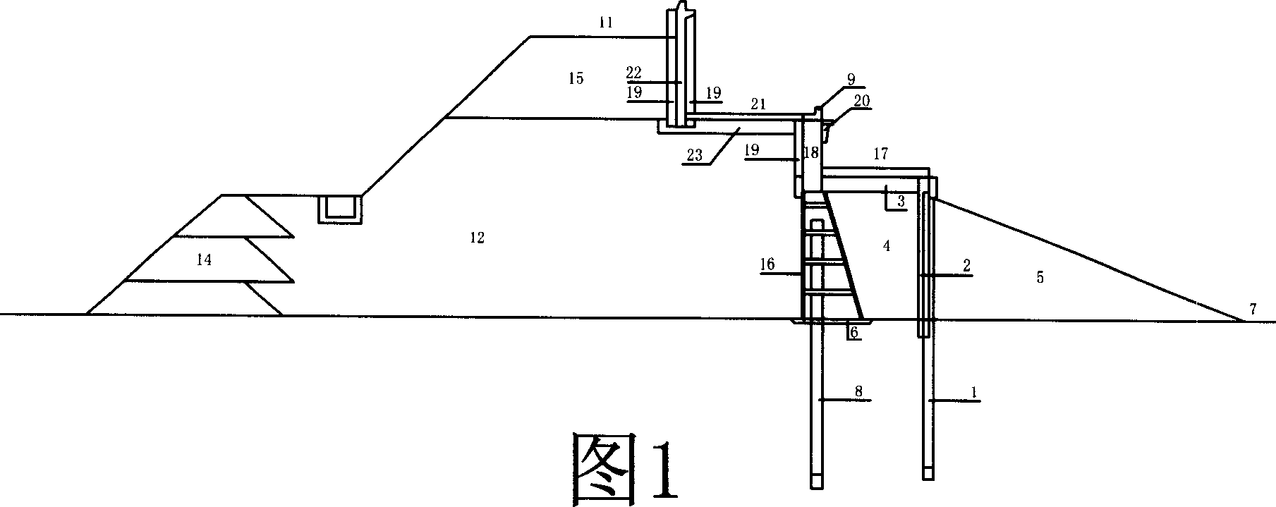 Subaqueous architecture construction method