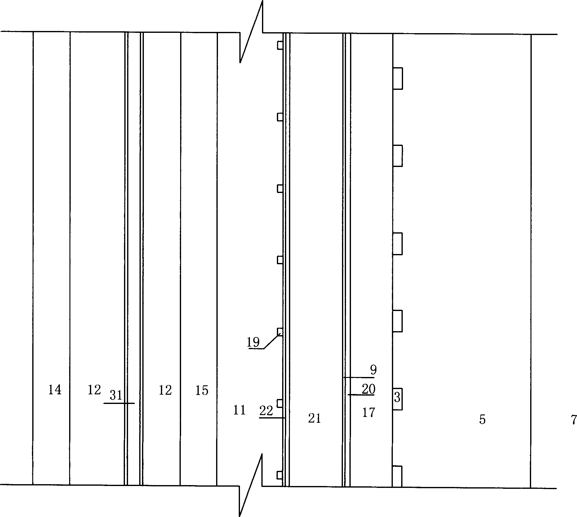 Subaqueous architecture construction method