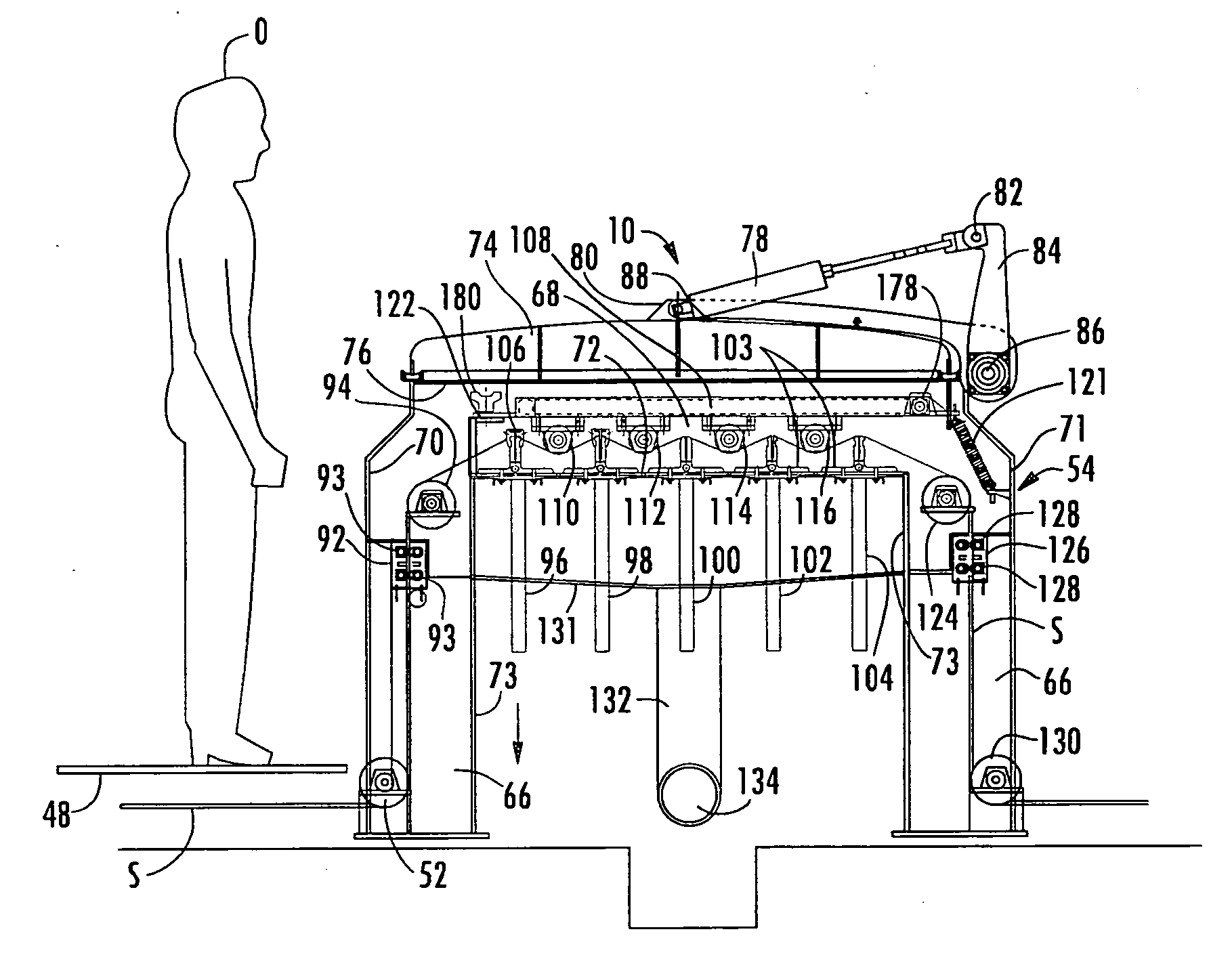 Method and apparatus for dyeing cellulosic textile substrates with a leuco-state dye