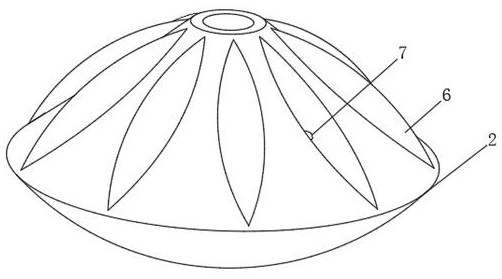 Swimming fishing device based on marine ranching platform