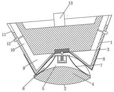 Swimming fishing device based on marine ranching platform