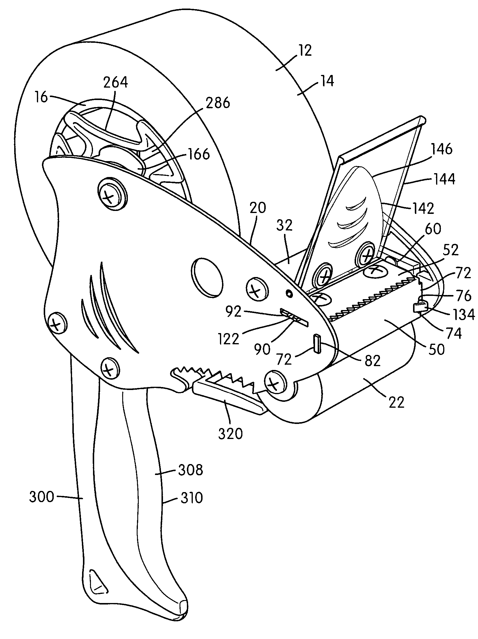 Adhesive tape dispenser