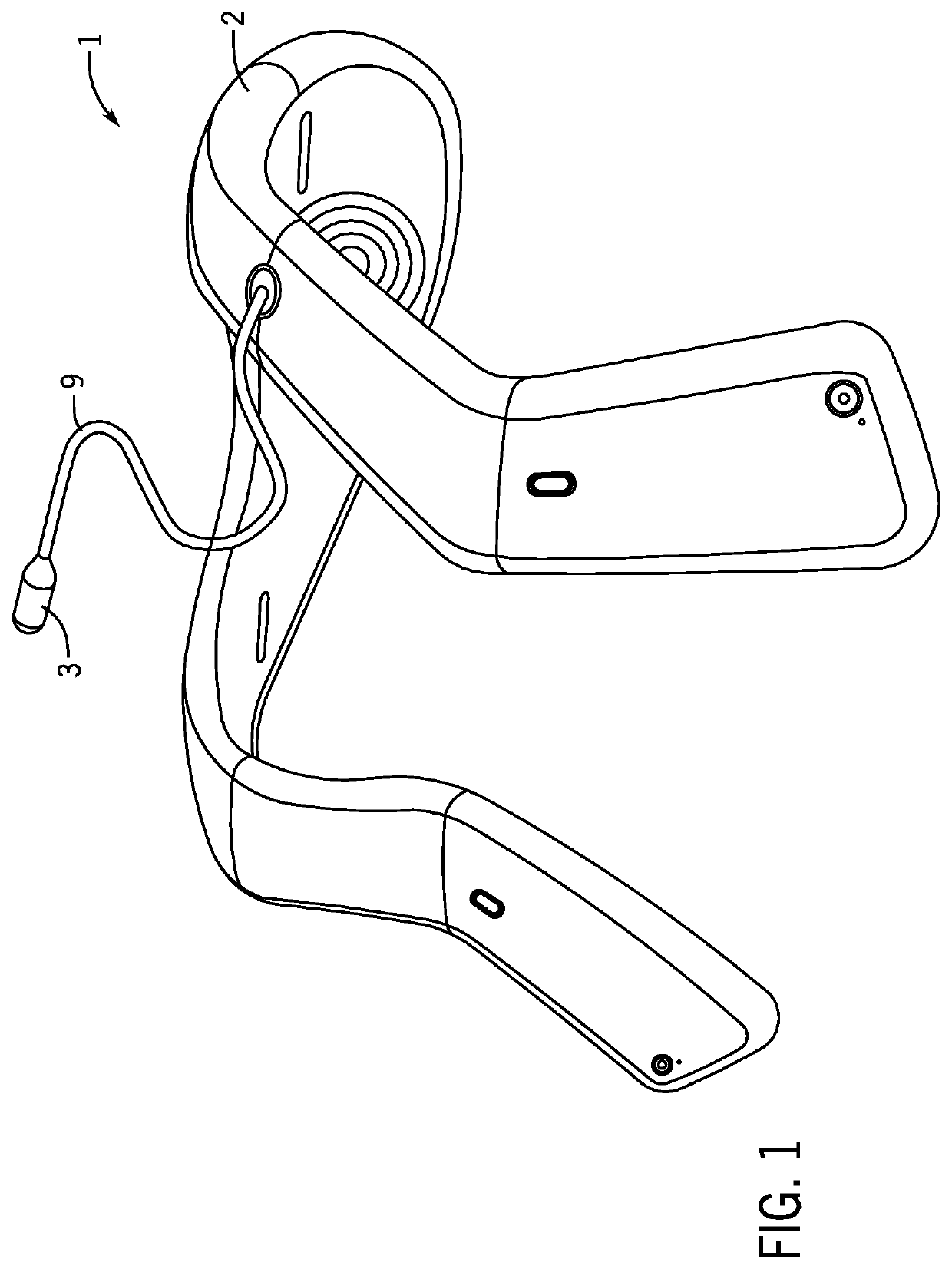 Wearable, maskless respiratory isolation device