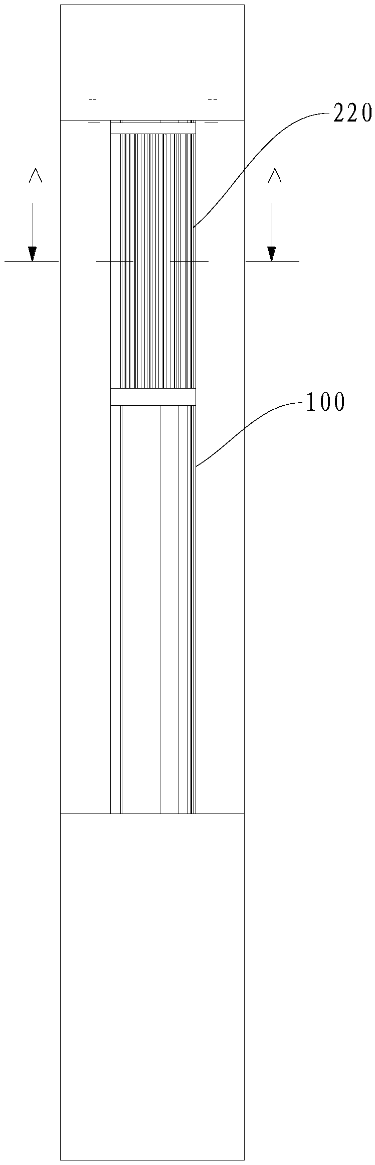 Magnetic transmission direction-different air guide structure and air conditioner