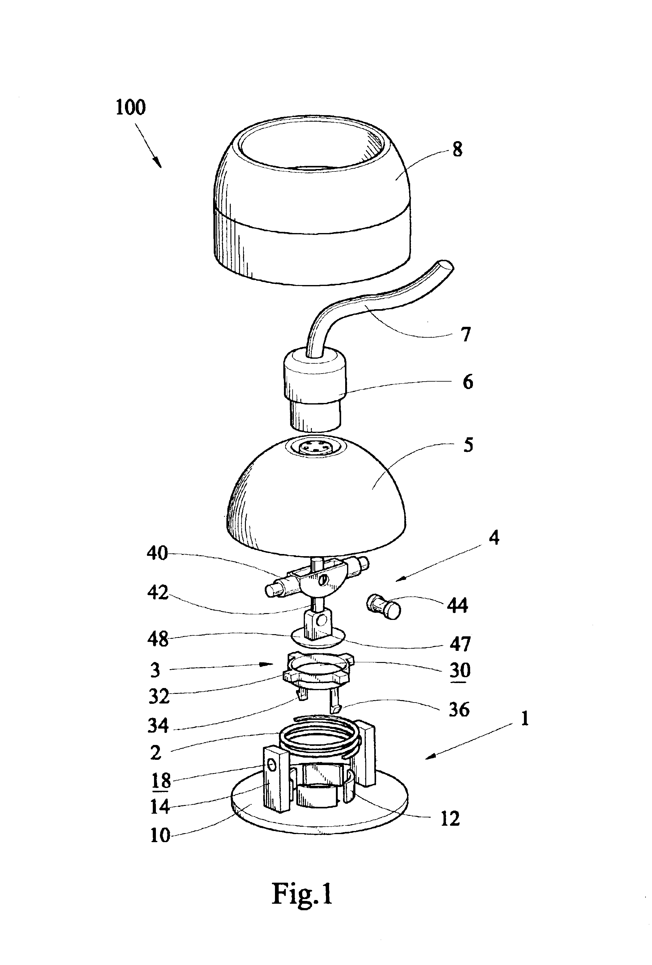 Rotatable connector