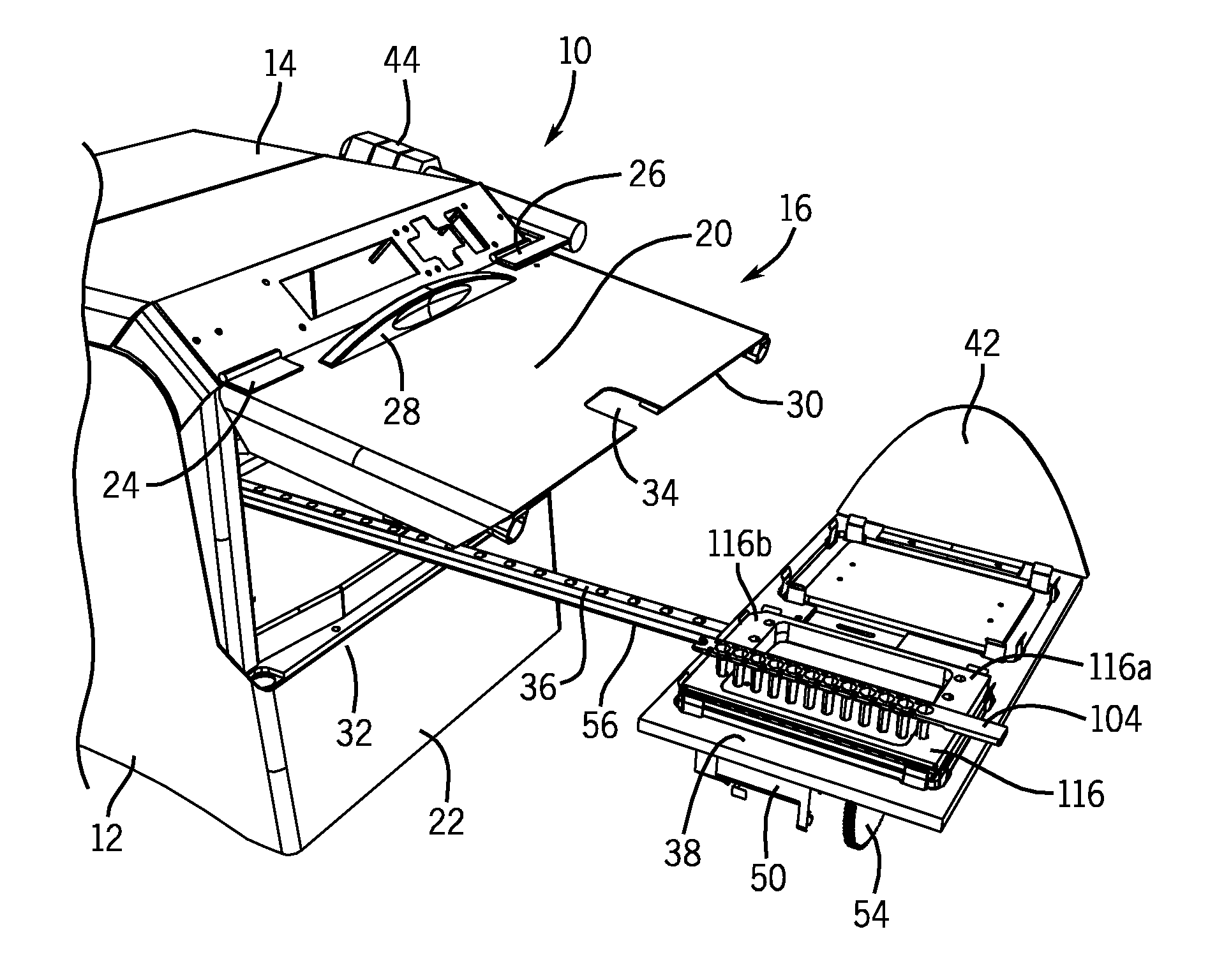 System for automatically loading immunoassay analyzer