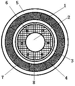 A preparation method of functionally graded aluminum matrix composite brake disc