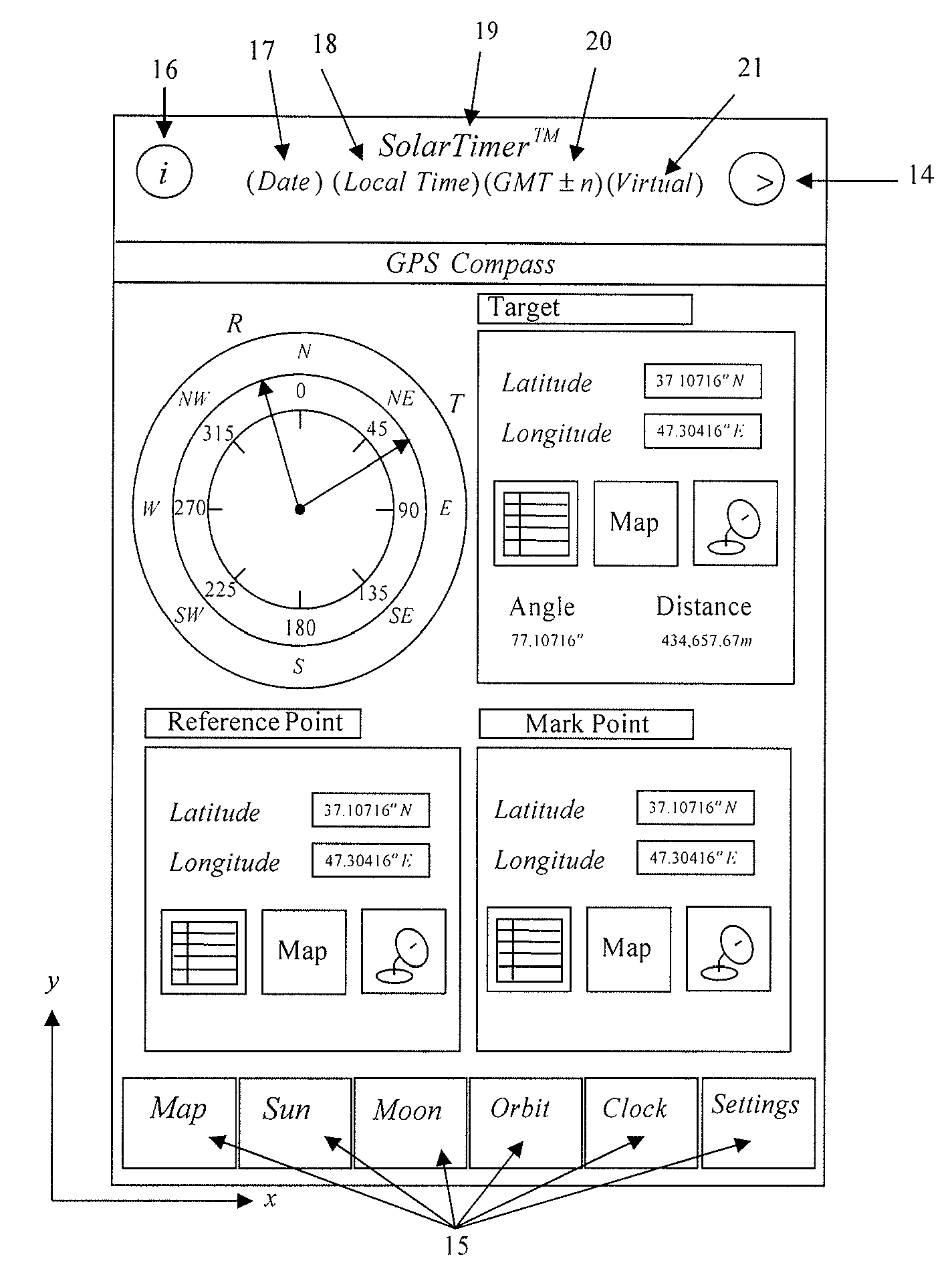 Solar timer using GPS technology