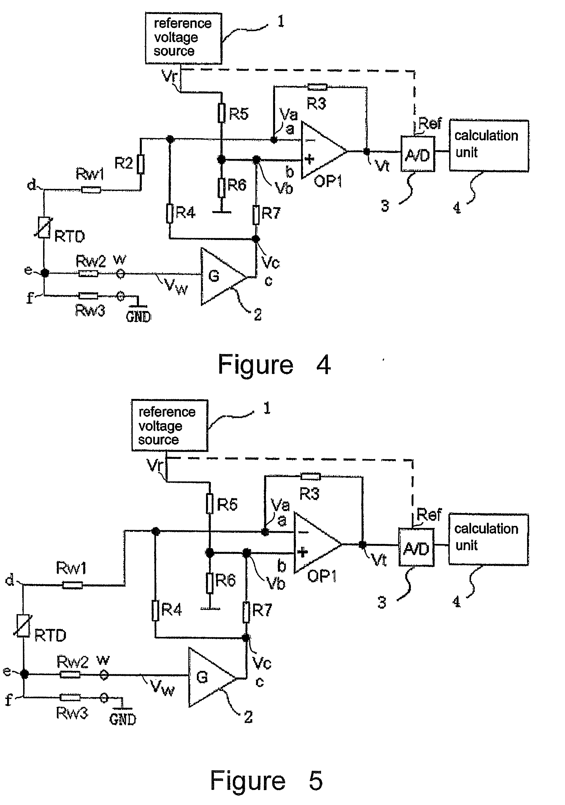 Temperature measurement device and measurement method