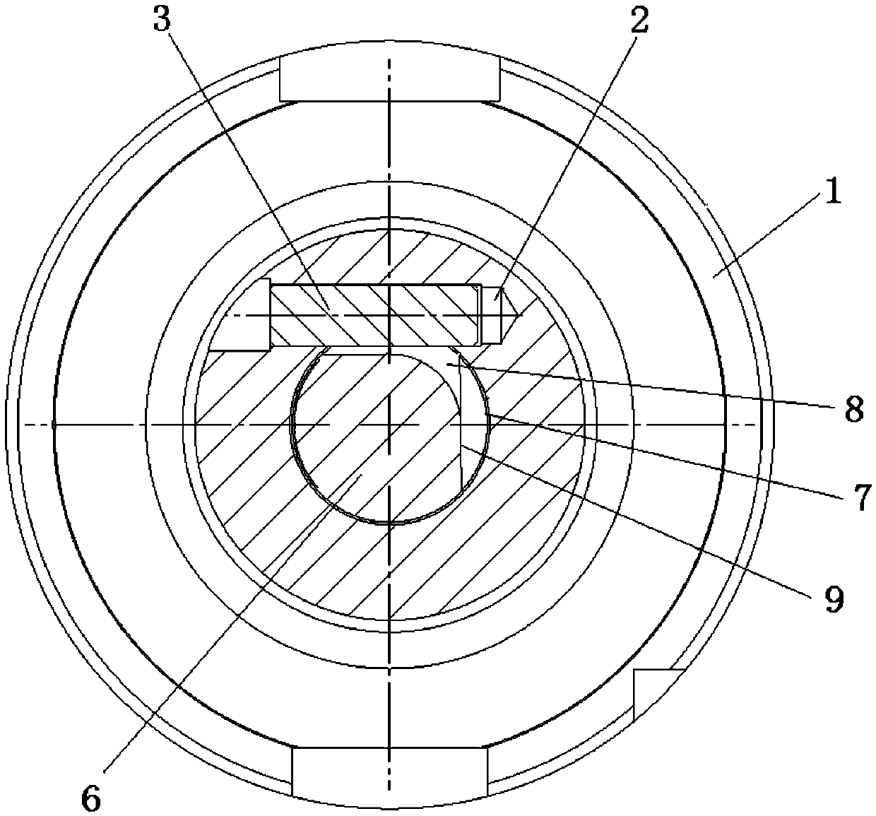 Cutter fixing structure and cutter and cutter handle suitable for same