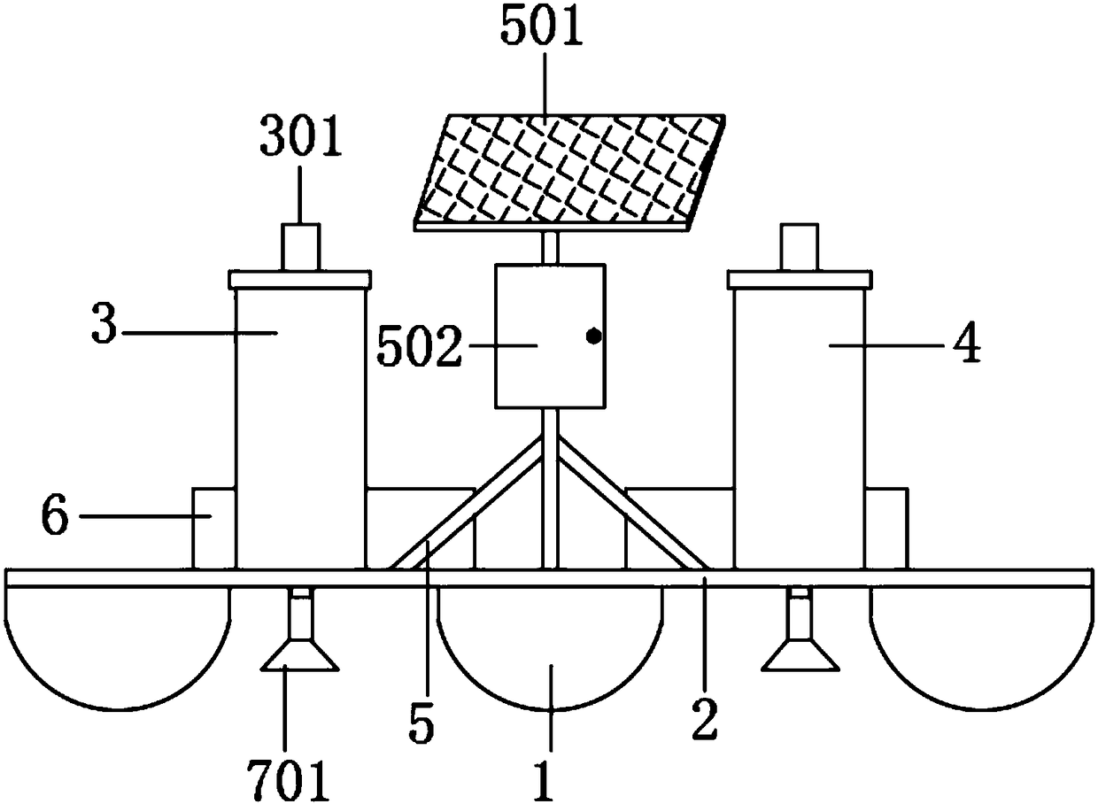 Automatic bait feeding and bait stopping monitoring device of automatic bait feeding machine