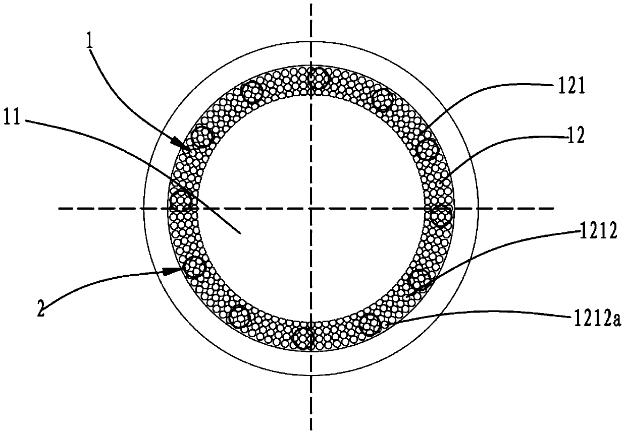 A light distribution lens and an LED lamp with the light distribution lens