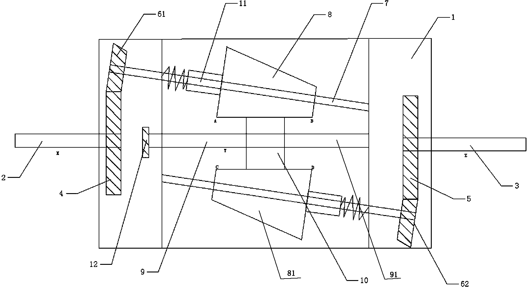 Stepless speed regulator driven by friction wheel