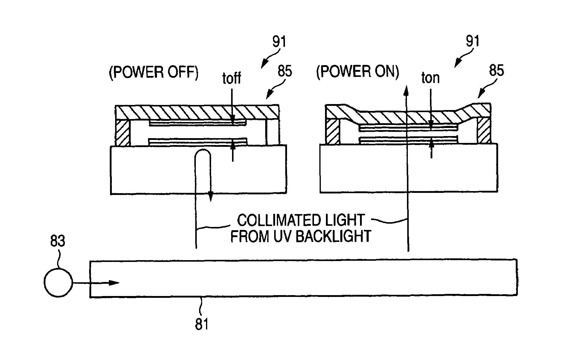 Optical functional film, method of forming the same, and spatial light modulator, spatial light modulator array, image forming device and flat panel display using the same