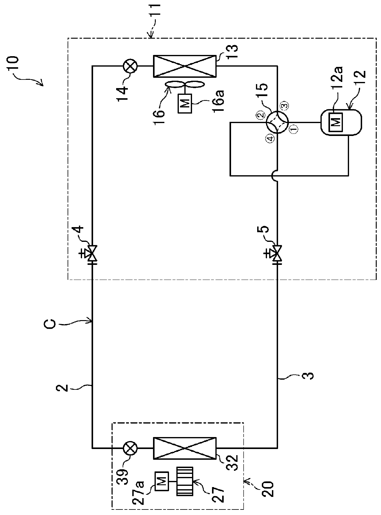 Indoor unit for air conditioning devices